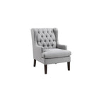 Lexicon Quent Textured Accent Chair in Gray