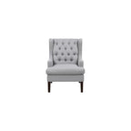 Lexicon Quent Textured Accent Chair in Gray
