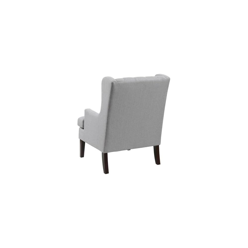 Lexicon Quent Textured Accent Chair in Gray
