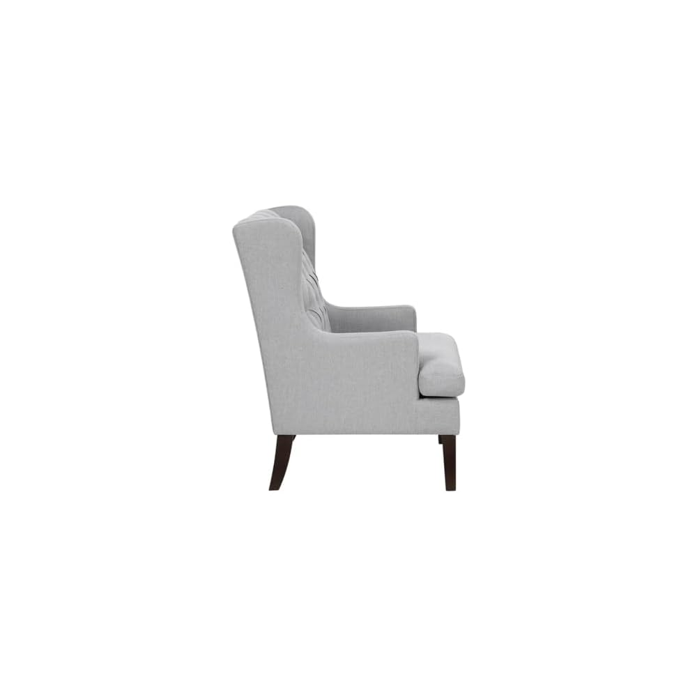 Lexicon Quent Textured Accent Chair in Gray