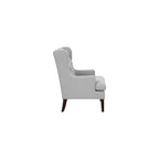 Lexicon Quent Textured Accent Chair in Gray