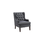 Lexicon Quent Textured Accent Chair in Gray