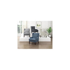 Lexicon Quent Textured Accent Chair in Gray