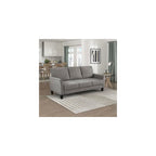 Lexicon Chair, Living Room Chair Accent Chair, Single Sofa Chair, Textured Fabric Upholstered Armchair Comfy Chair for Bedroom/Waiting Room/Office/Apartment, Chocolate