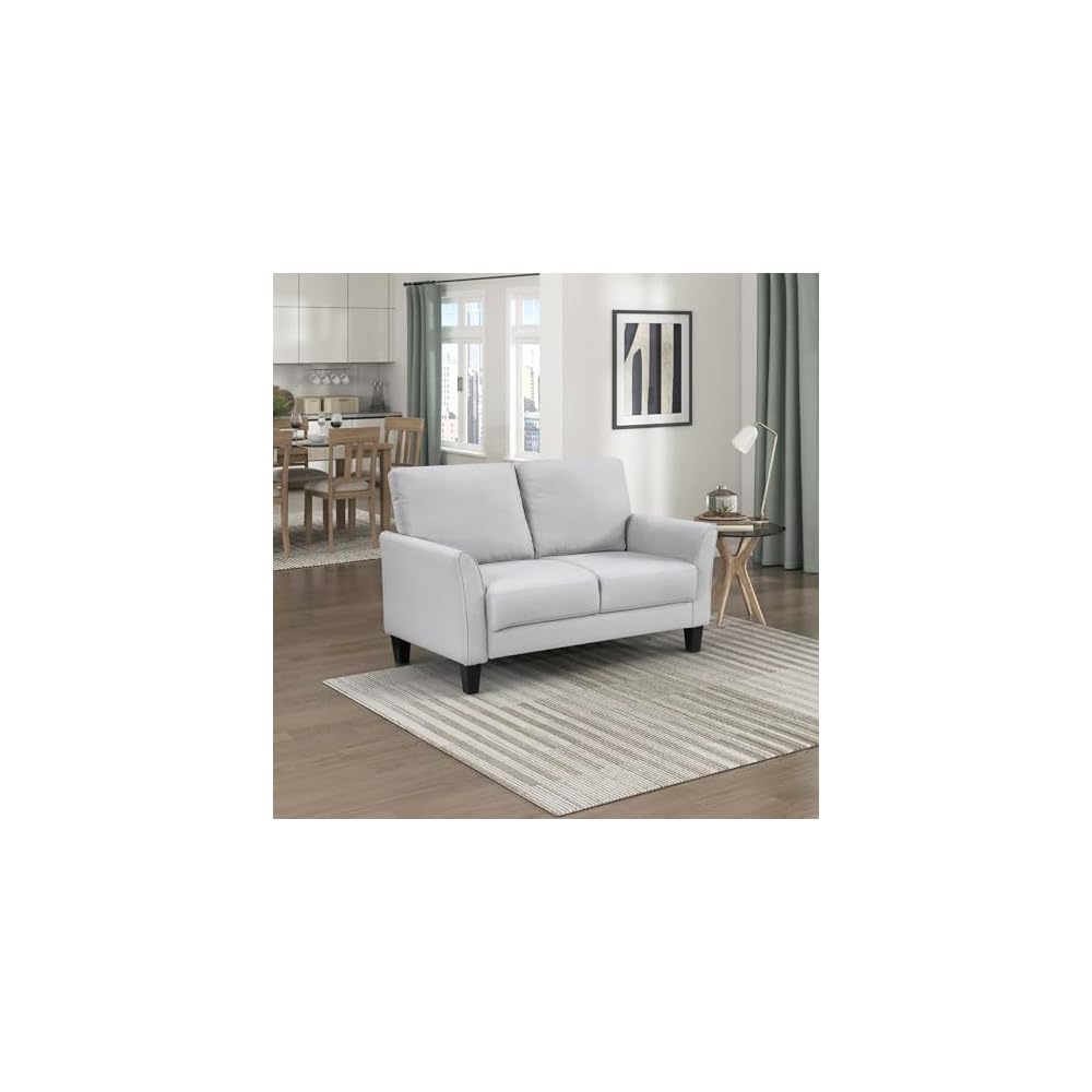 Lexicon Chair, Living Room Chair Accent Chair, Single Sofa Chair, Textured Fabric Upholstered Armchair Comfy Chair for Bedroom/Waiting Room/Office/Apartment, Chocolate