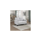 Lexicon Chair, Living Room Chair Accent Chair, Single Sofa Chair, Textured Fabric Upholstered Armchair Comfy Chair for Bedroom/Waiting Room/Office/Apartment, Chocolate