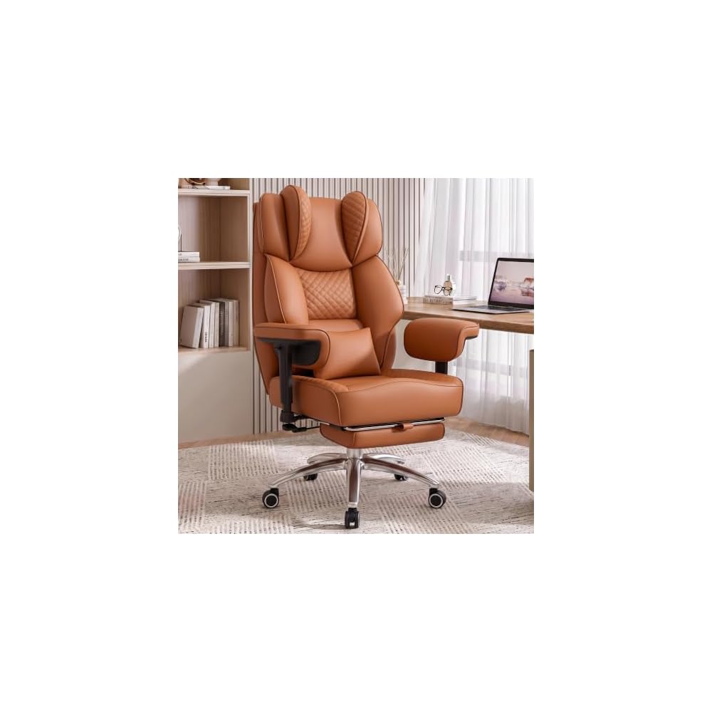 Big and Tall Office Chair, Heavy Duty Wide Ergonomic Desk Chair